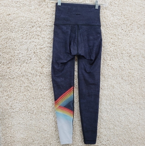 wear it to Heart WITH XXS High Waist Leggings Roller Girl striped ankle - Picture 3 of 9